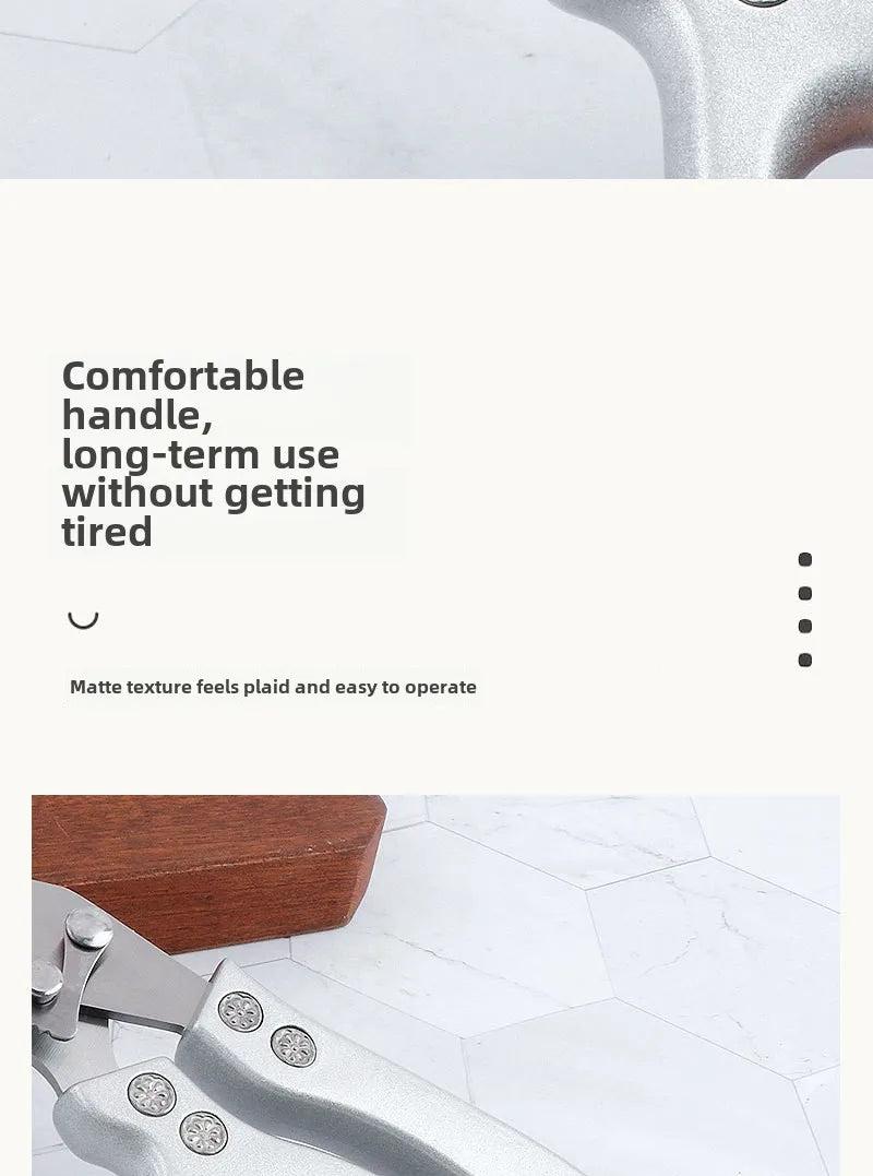 Tesoura de Cozinha Trinchante Multiuso em Aço Inoxidável