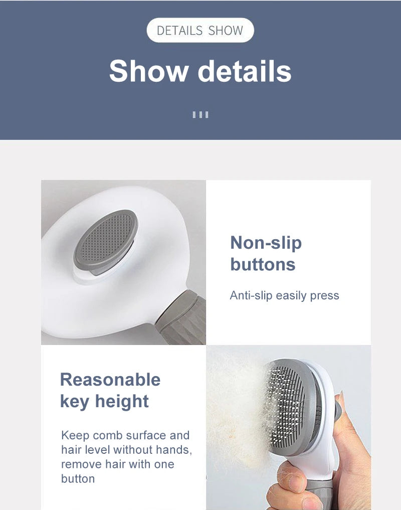 Removedor De Pelos Profissional Para Cães e Gatos