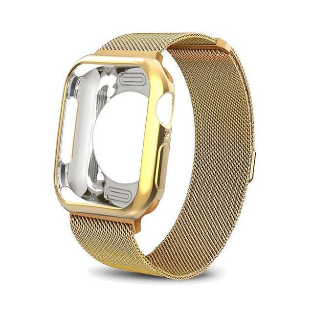 Pulseira com Case Milanese para Apple Watch 38/42mm