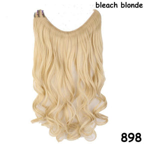 Mega Hair Invisível - Aplique de Cabelos Cacheados