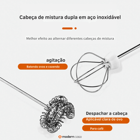 Misturador De Bebidas 2 Em 1 Elétrico - Últimas Unidades! 🔥