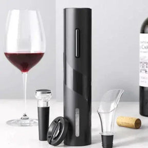 Kit Abridor de Vinhos Elétrico - Cazehn