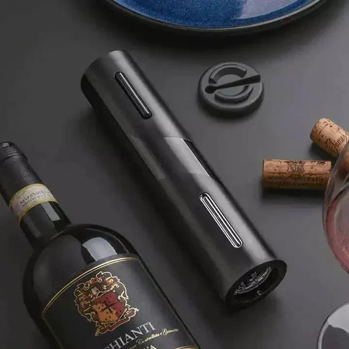 Kit Abridor de Vinhos Elétrico - Cazehn