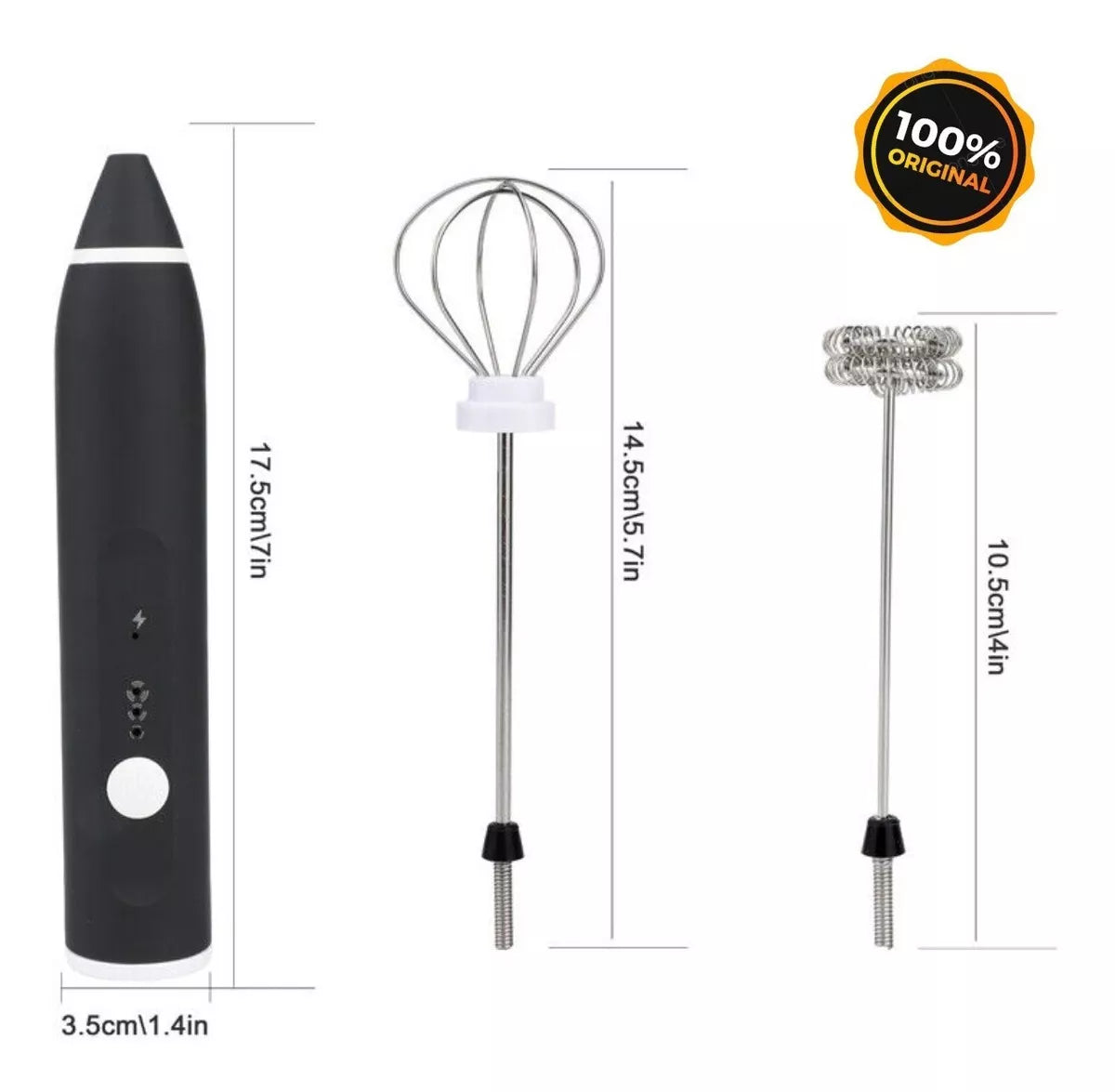 Misturador De Bebidas 2 Em 1 Elétrico - Últimas Unidades! 🔥