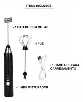 Misturador De Bebidas 2 Em 1 Elétrico - Últimas Unidades! 🔥