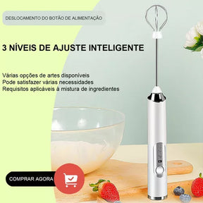 Misturador De Bebidas 2 Em 1 Elétrico - Últimas Unidades! 🔥