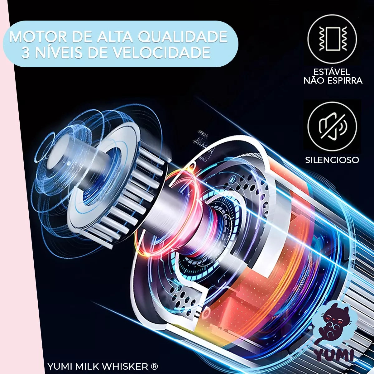 Misturador De Bebidas 2 Em 1 Elétrico - Últimas Unidades! 🔥