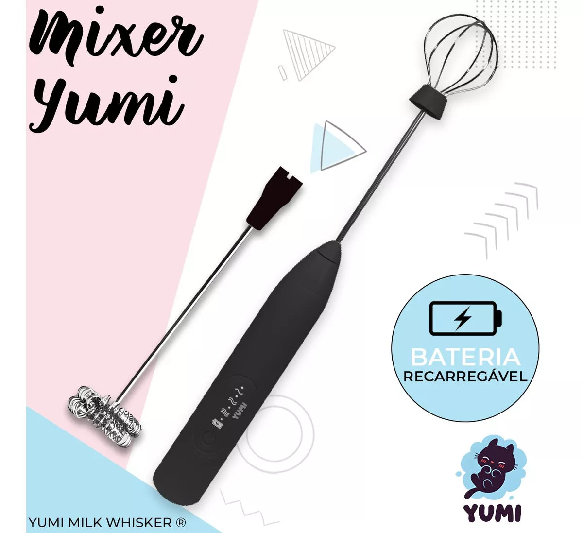 Misturador De Bebidas 2 Em 1 Elétrico - Últimas Unidades! 🔥