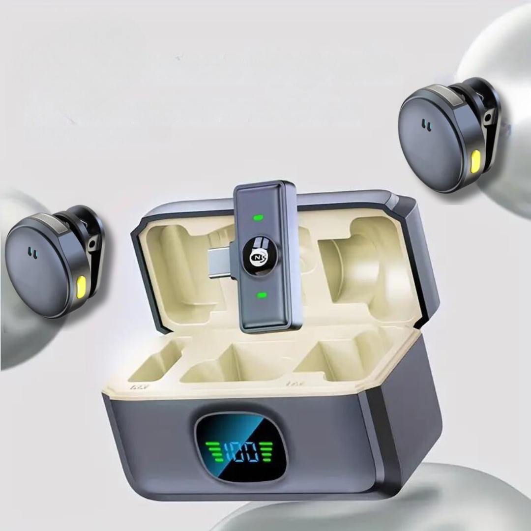 Microfone de Lapela FN-19 🔥50% OFF + FRETE GRÁTIS! 🔥BLACK🔥