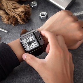 Relógio Masculino Quartz Casual - Frete Gratis