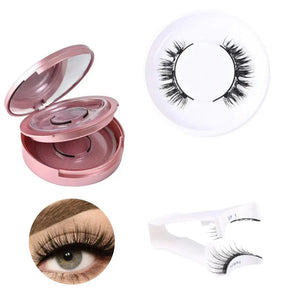 Cílios magnéticos Reutilizáveis Eyelashes™ + Aplicador de brinde