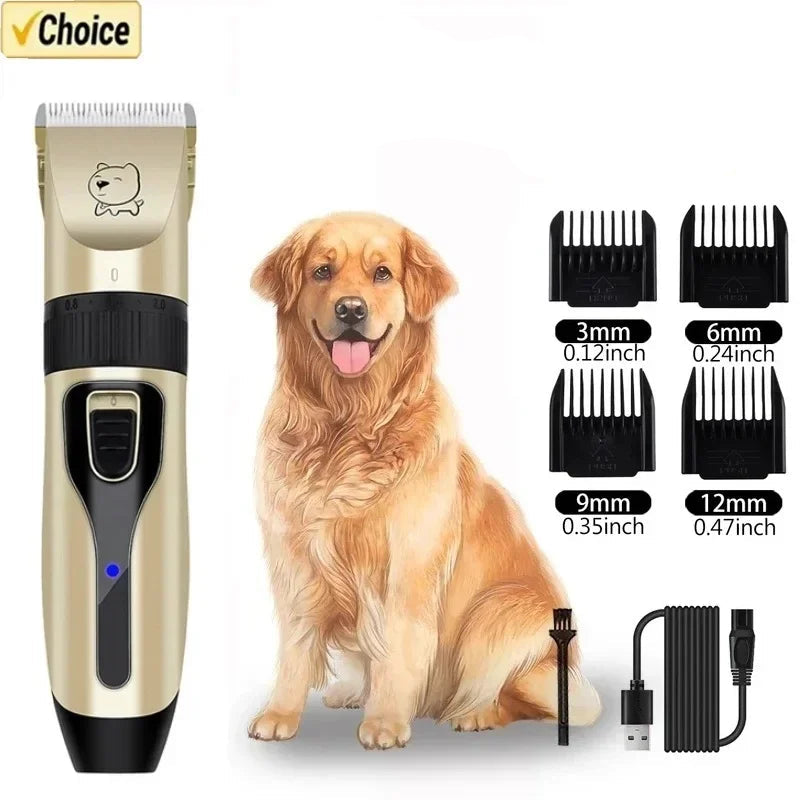 Aparador de Pelos Profissional sem Fio para Pet