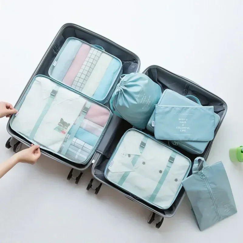 Kit com Bolsas Organizadoras Premium - Compre 5 Leve 8