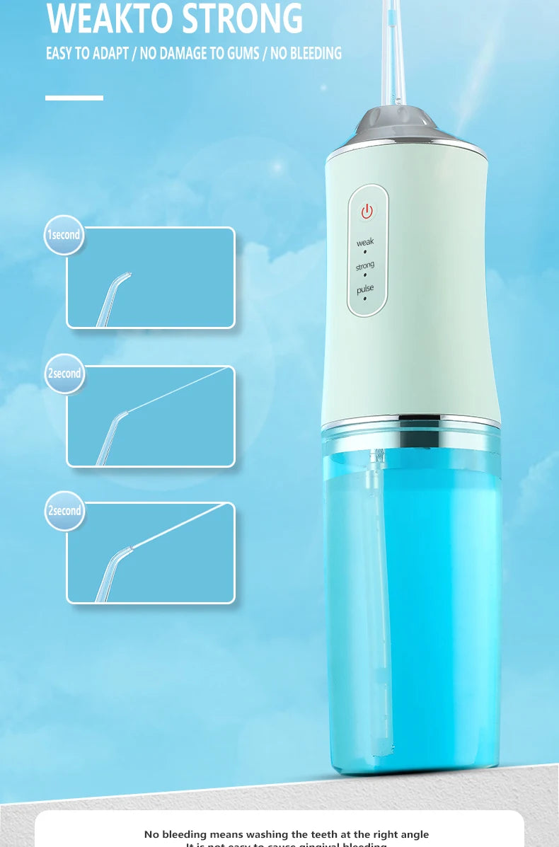 Irrigador Oral para Limpeza Bucal - CleanJet