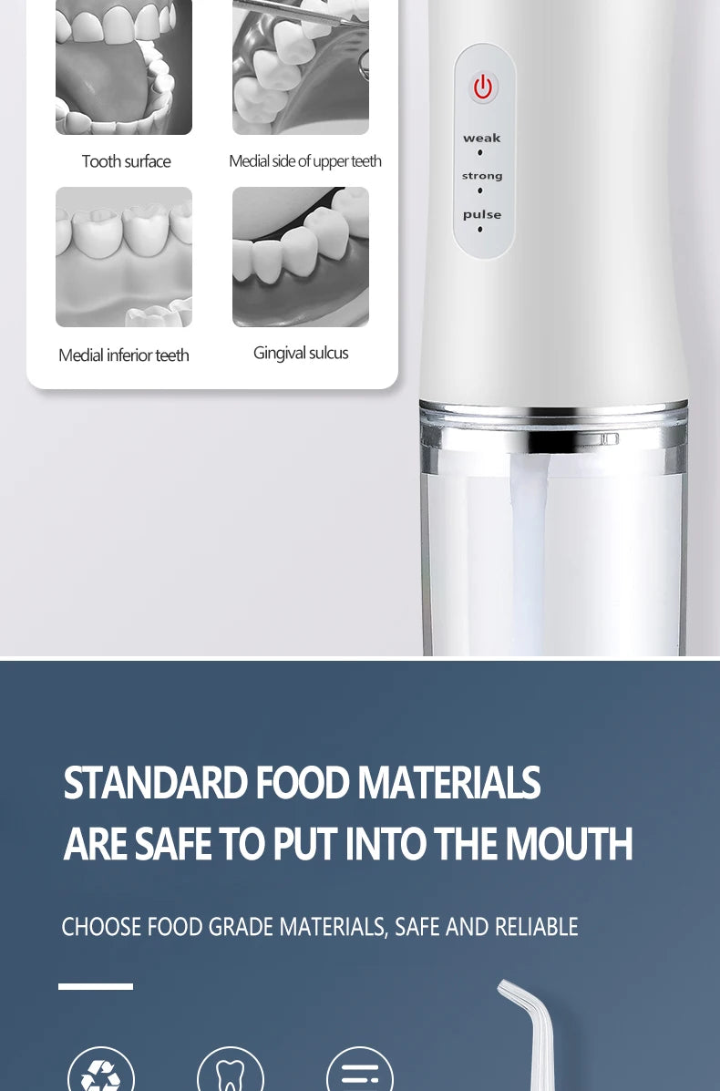Irrigador Oral para Limpeza Bucal - CleanJet