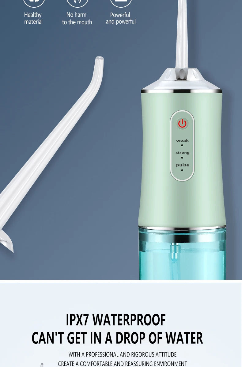 Irrigador Oral para Limpeza Bucal - CleanJet