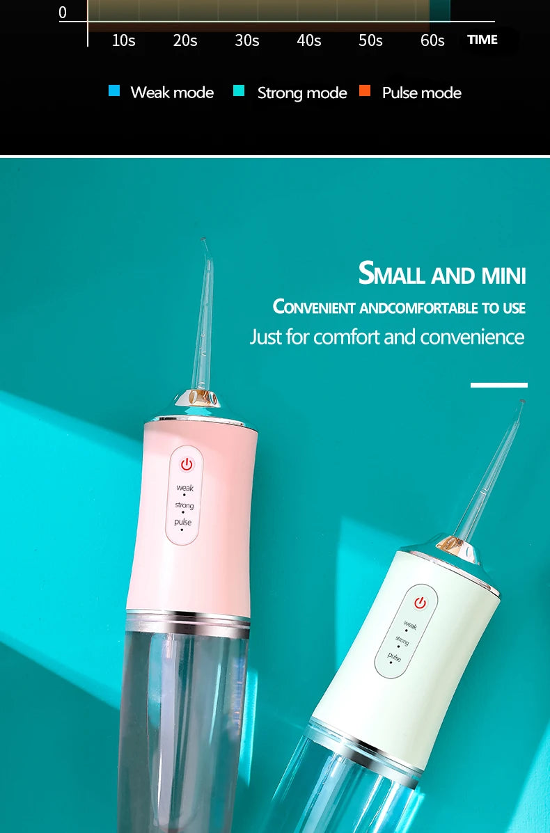 Irrigador Oral para Limpeza Bucal - CleanJet