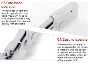 Mini Máquina de Costura Portátil