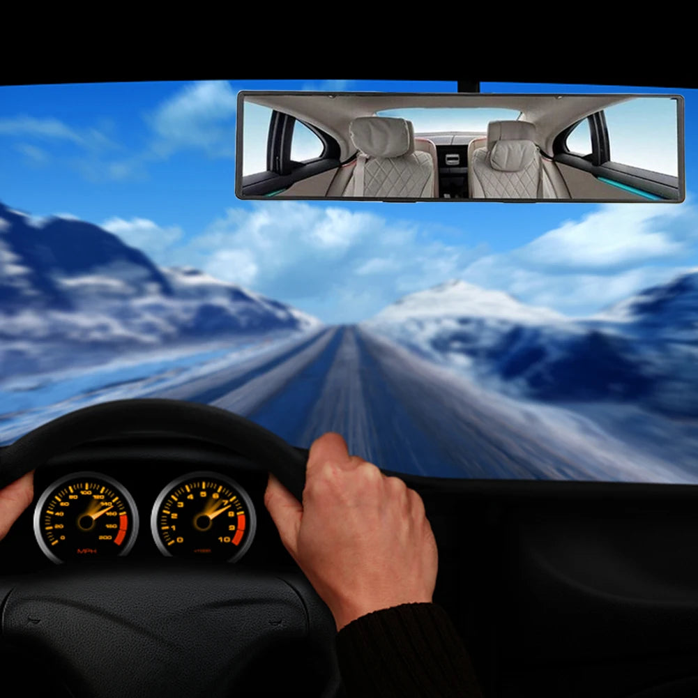 Retrovisor Panorâmico Grande Aumento