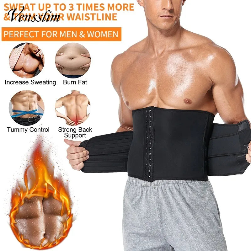 Cinta de Compressão Abdominal Masculina - Power Fit