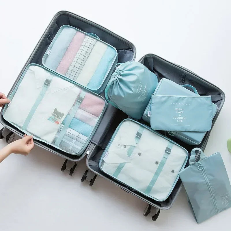 Kit com Bolsas Organizadoras Premium - Compre 5 Leve 8