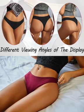 Calcinhas Fio Dental em Algodão sem Costura