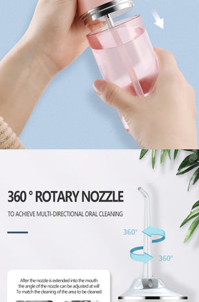 Irrigador Oral para Limpeza Bucal - CleanJet