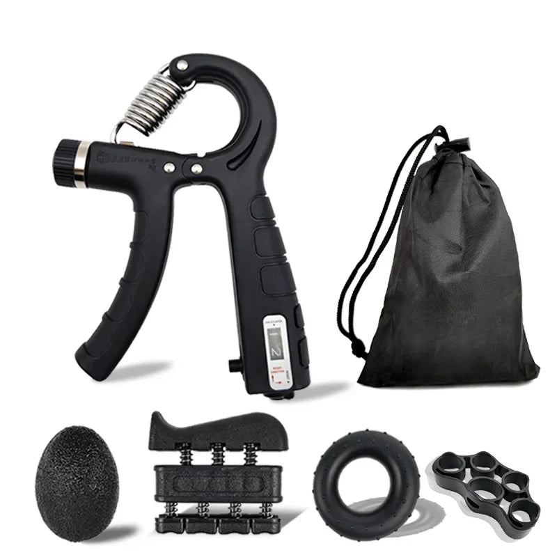 Flexor Force - Antebraços Fortes e Grandes Hand Grip Resistente e Regulável 10 a 60kg