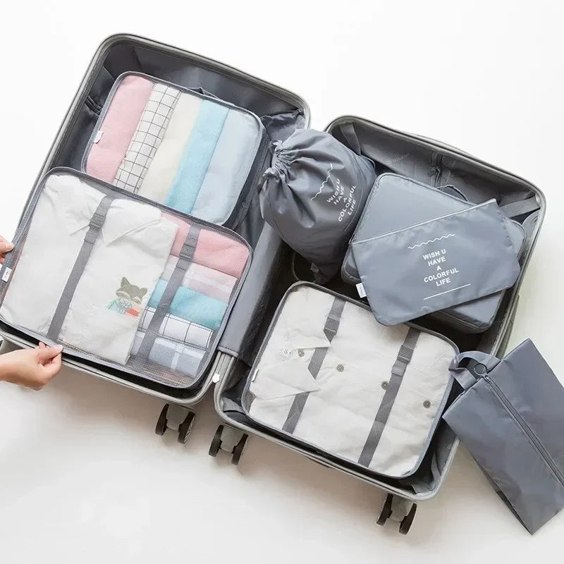 Kit com Bolsas Organizadoras Premium - Compre 5 Leve 8