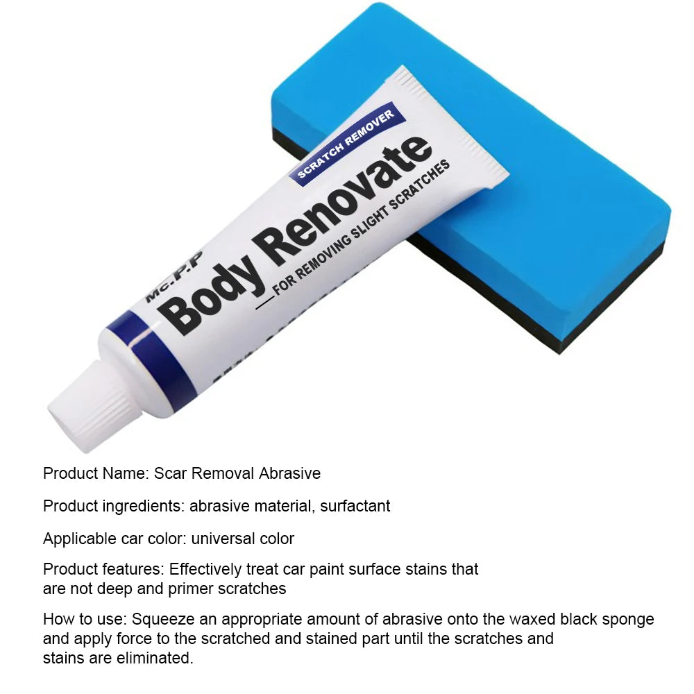 Cera Removedora de Riscos e Arranhões de Carros - Clean Car