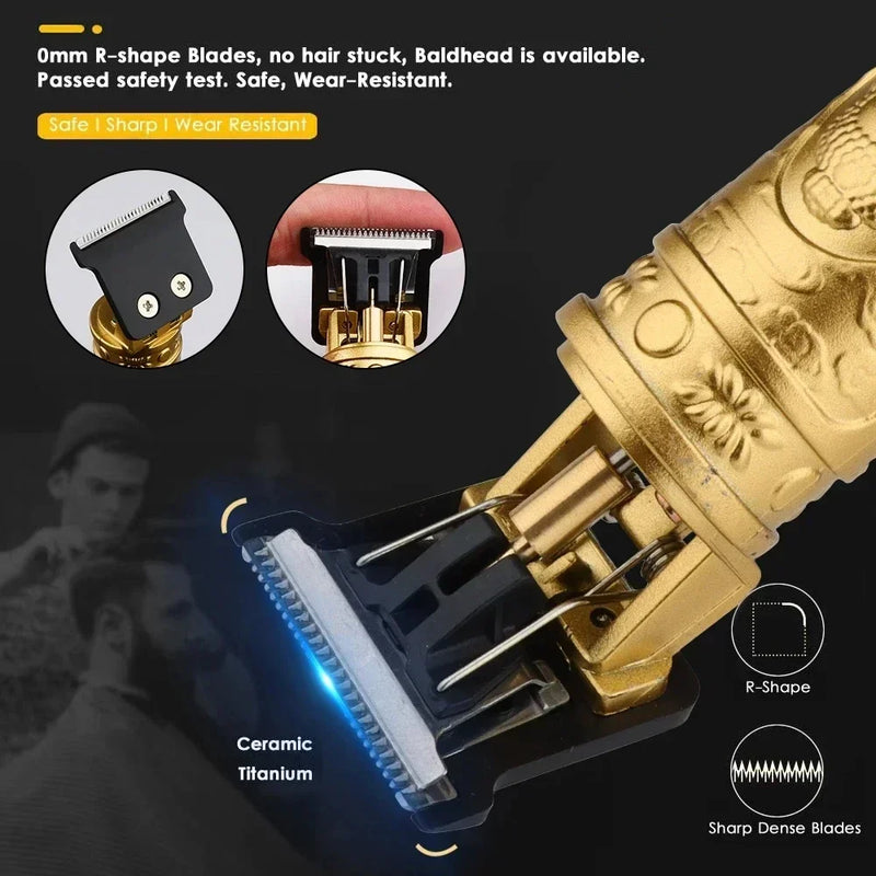 Maquina Profissional para Barba e Cabelo - Pro 3 em 1