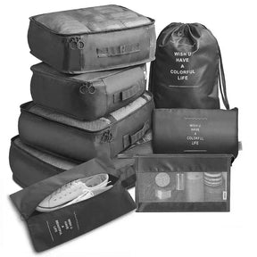 Kit com Bolsas Organizadoras Premium - Compre 5 Leve 8