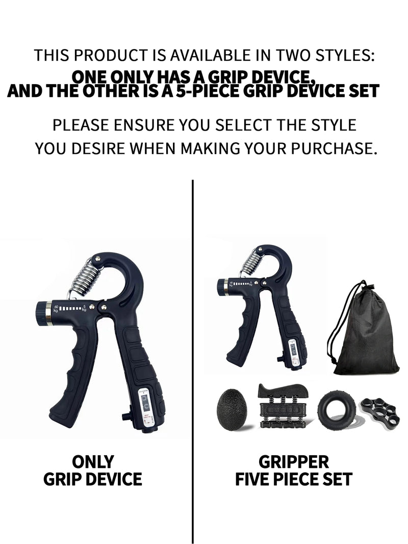Flexor Force - Antebraços Fortes e Grandes Hand Grip Resistente e Regulável 10 a 60kg