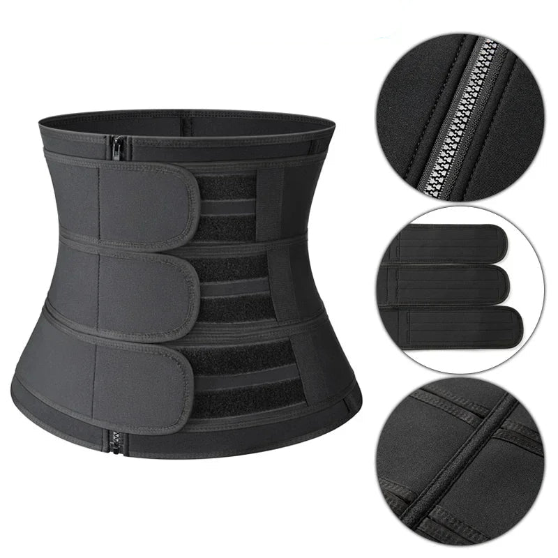 Cinta de Compressão Abdominal Masculina - Power Fit
