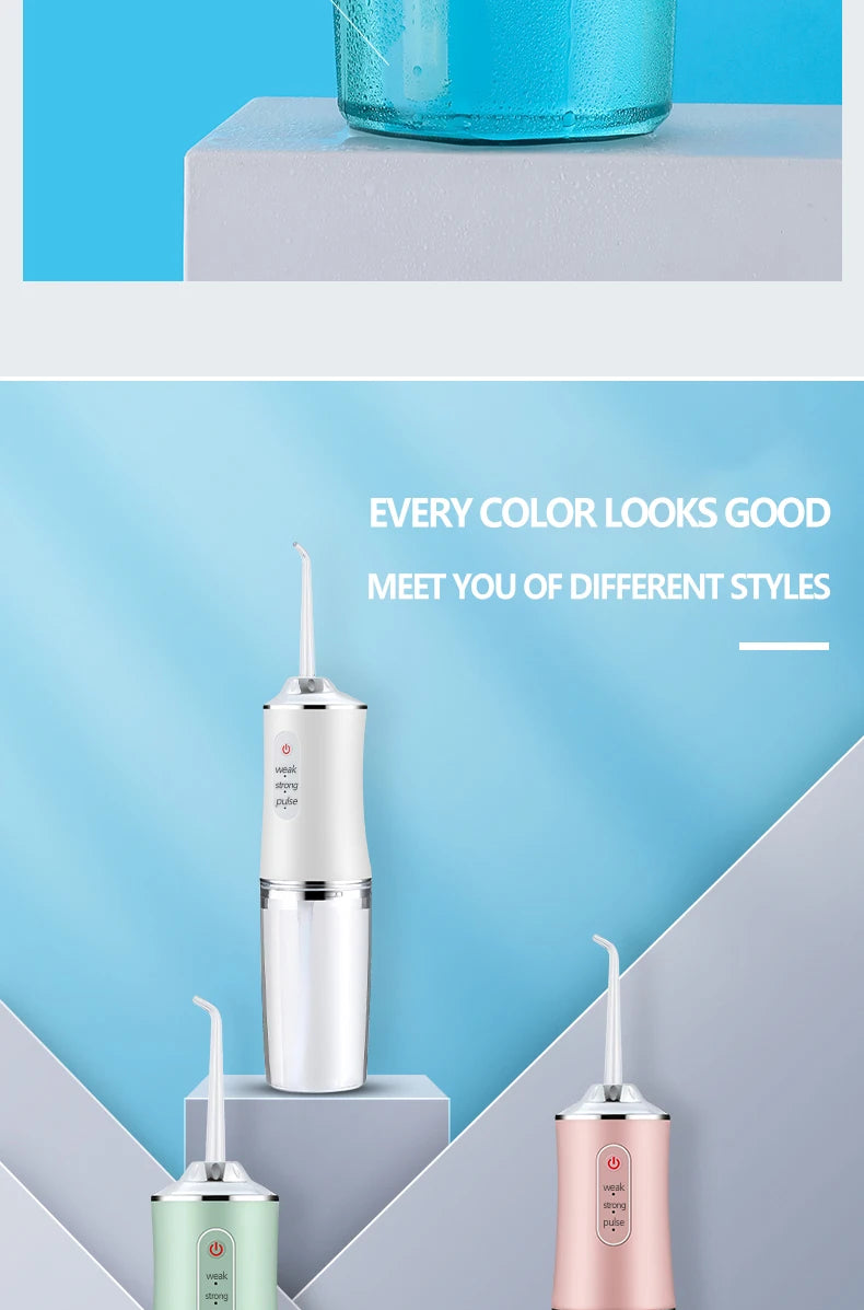 Irrigador Oral para Limpeza Bucal - CleanJet