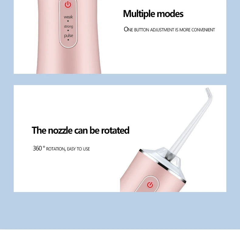 Irrigador Oral para Limpeza Bucal - CleanJet