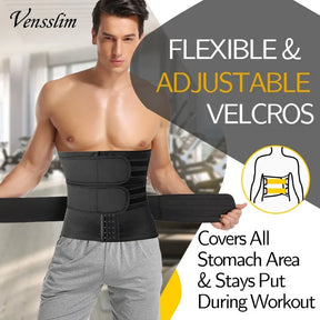 Cinta de Compressão Abdominal Masculina - Power Fit