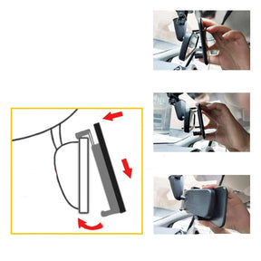 Retrovisor Panorâmico Grande Aumento