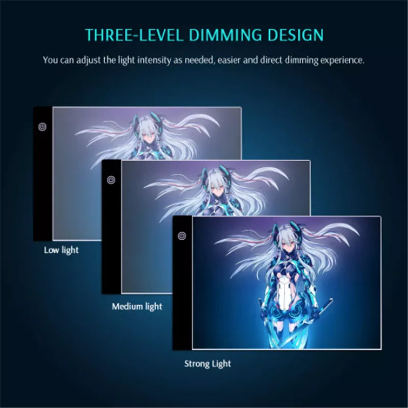 Caderno Led Para Desenho - Draw Master