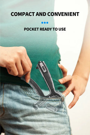 Flexor Force - Antebraços Fortes e Grandes Hand Grip Resistente e Regulável 10 a 60kg