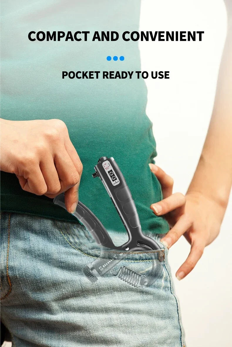 Flexor Force - Antebraços Fortes e Grandes Hand Grip Resistente e Regulável 10 a 60kg