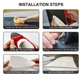 Antena Tubarão Esportiva Universal para Carro - SharkSport