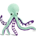 Brinquedo Para Cachorro Polvo Octopus Pelucia Pet Com Apito Interno Único