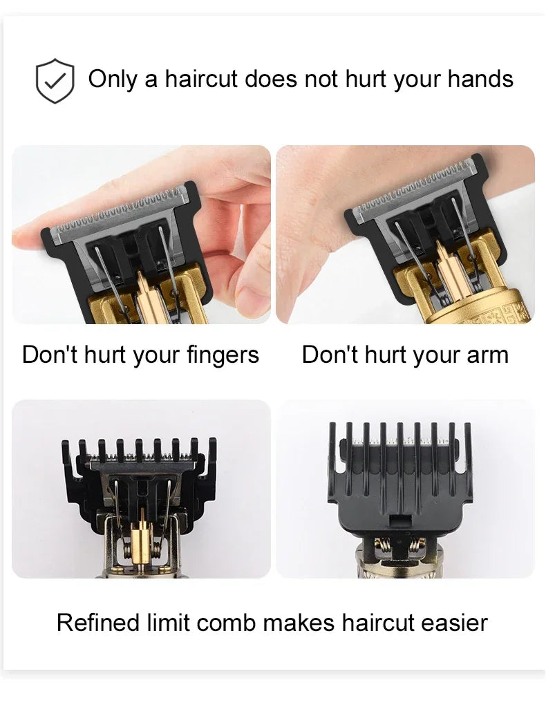 Maquina Profissional para Barba e Cabelo - Pro 3 em 1