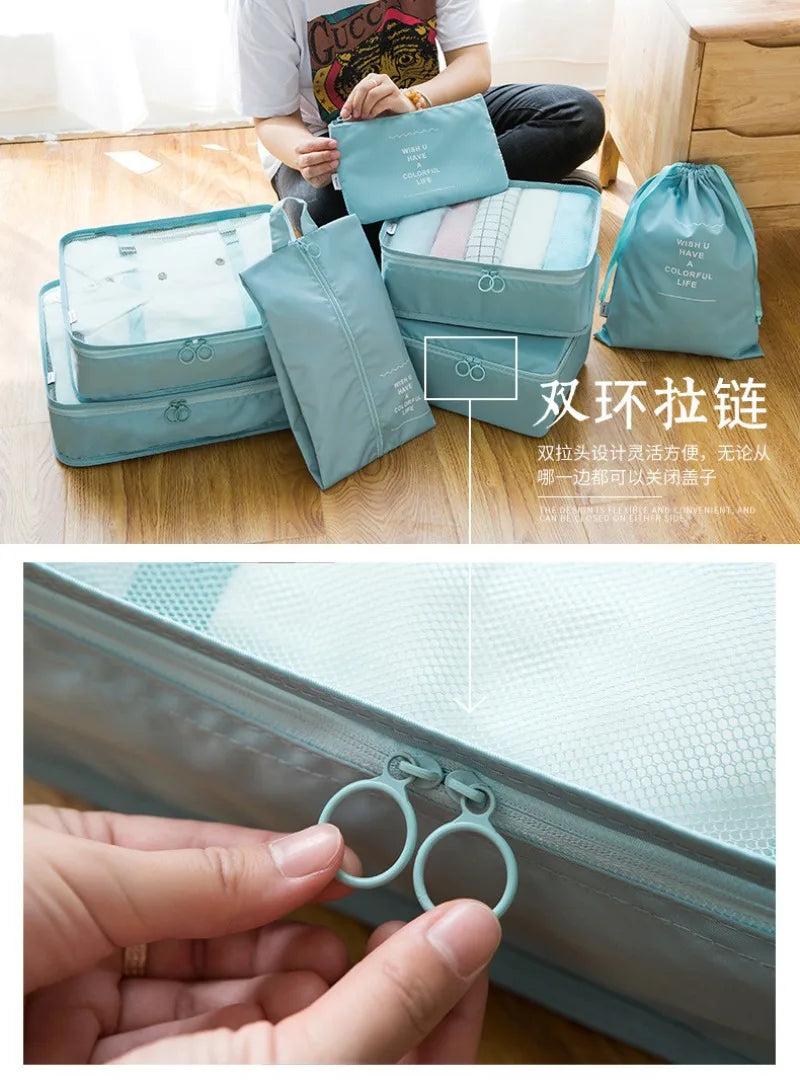 Kit com Bolsas Organizadoras Premium - Compre 5 Leve 8