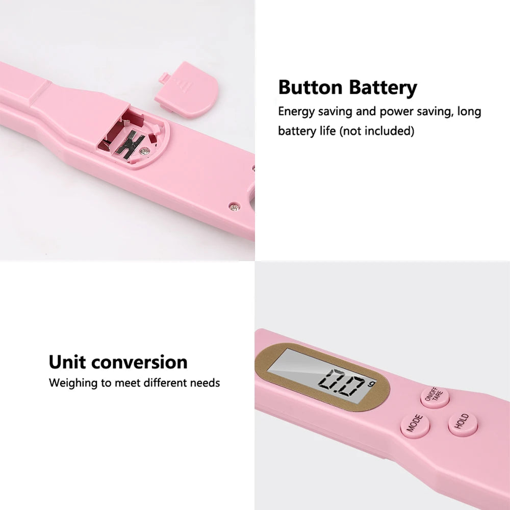 Colher de Medida Portátil com Balança Digital para Alimentos