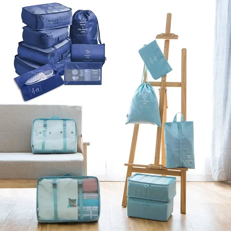 Kit com Bolsas Organizadoras Premium - Compre 5 Leve 8