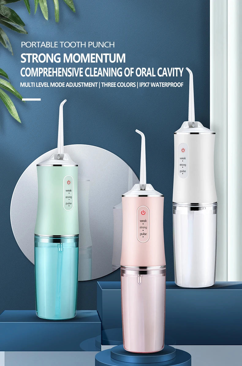 Irrigador Oral para Limpeza Bucal - CleanJet