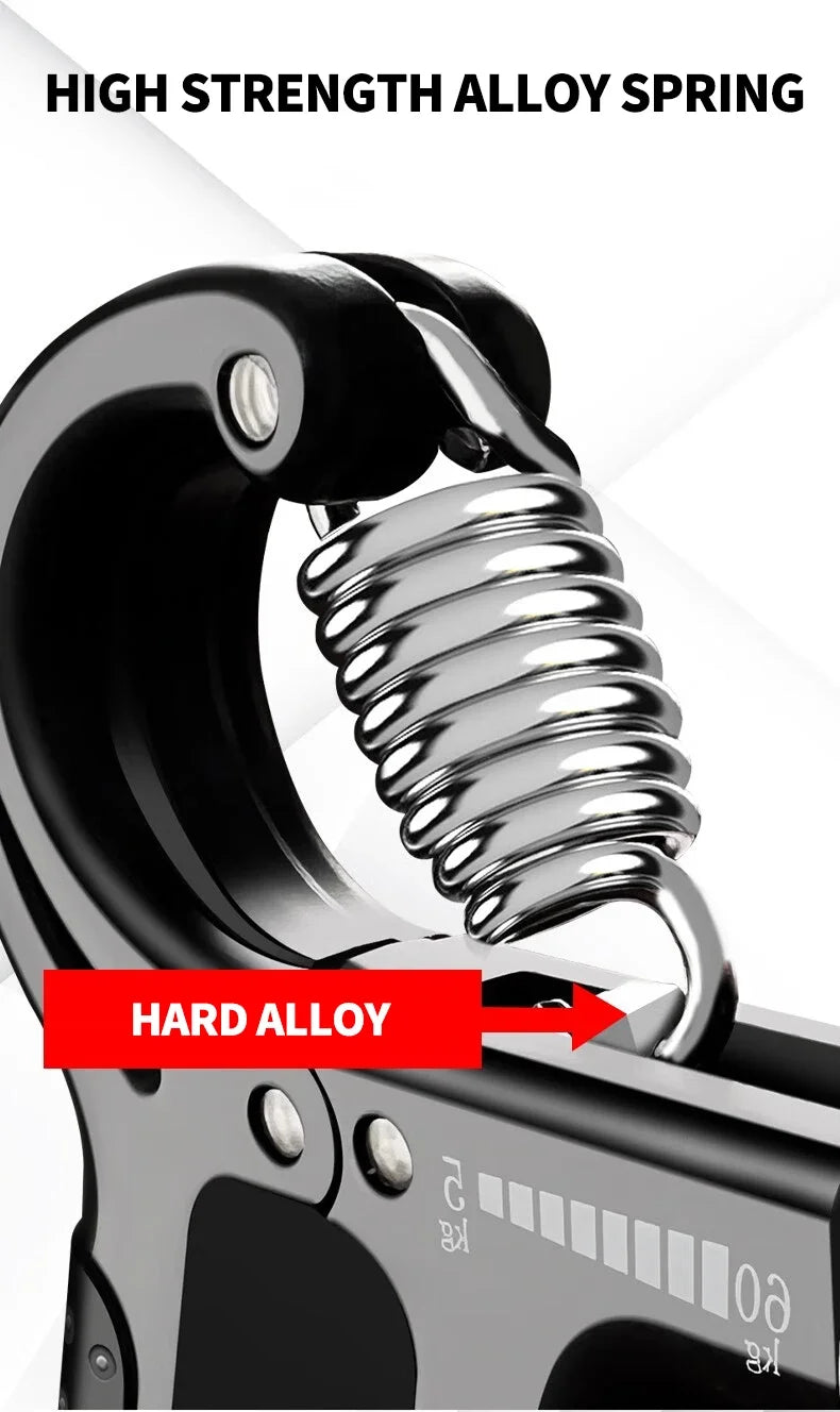 Flexor Force - Antebraços Fortes e Grandes Hand Grip Resistente e Regulável 10 a 60kg