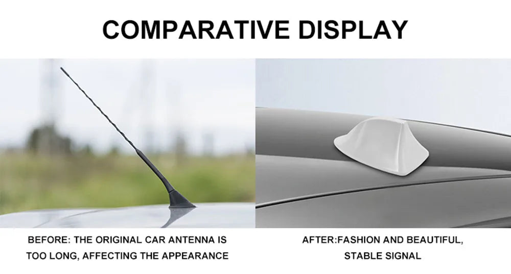 Antena Tubarão Esportiva Universal para Carro - SharkSport